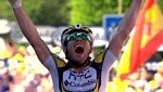 Mark Cavendish wins the fifth stage of the Tour de France 2010